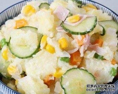 春節(jié)后可以開始考慮減重了，日式土豆沙拉，味鮮色美低脂又飽腹