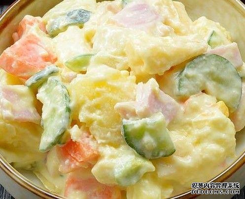 春節(jié)后可以開始考慮減重了，日式土豆沙拉，味鮮色美低脂又飽腹