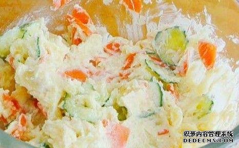 春節(jié)后可以開始考慮減重了，日式土豆沙拉，味鮮色美低脂又飽腹