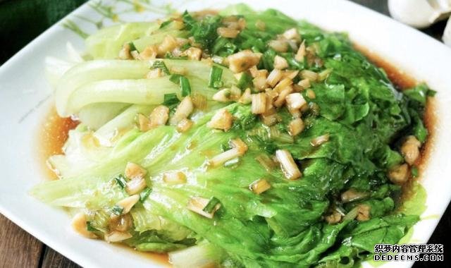 最正宗的蠔油生菜，快手簡單還減肥，2塊錢就能做一盤