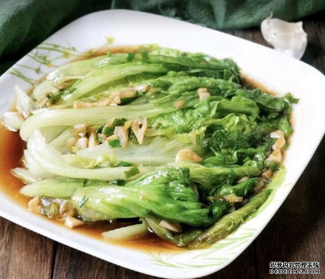 最正宗的蠔油生菜，快手簡單還減肥，2塊錢就能做一盤