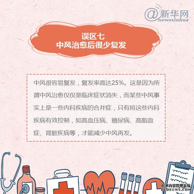 世界預(yù)防中風(fēng)日丨中風(fēng)的這些誤區(qū)，了解一下